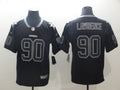 Men's Dallas Cowboys DeMarcus Lawrence #90 Black Player Game Jersey1