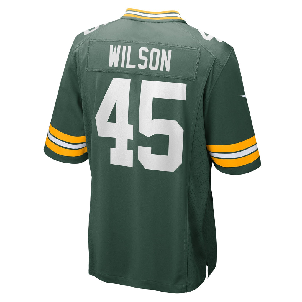 Eric Wilson Green Bay Packers Nike Home Game   Jersey - Green