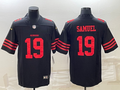 Men's San Francisco 49ers Deebo Samuel #19 Black Player Jersey1