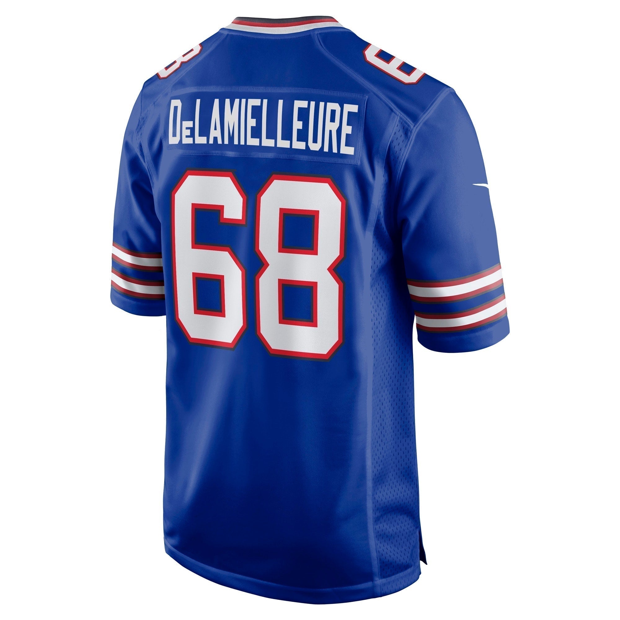 Joe DeLamielleure Buffalo Bills Nike Game Retired   Jersey - Royal