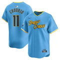 Jackson Chourio Milwaukee Brewers City Connect Limited Jersey - Powder Blue
