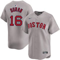 Jarren Duran Boston Red Sox Road Limited Jersey –  Gray